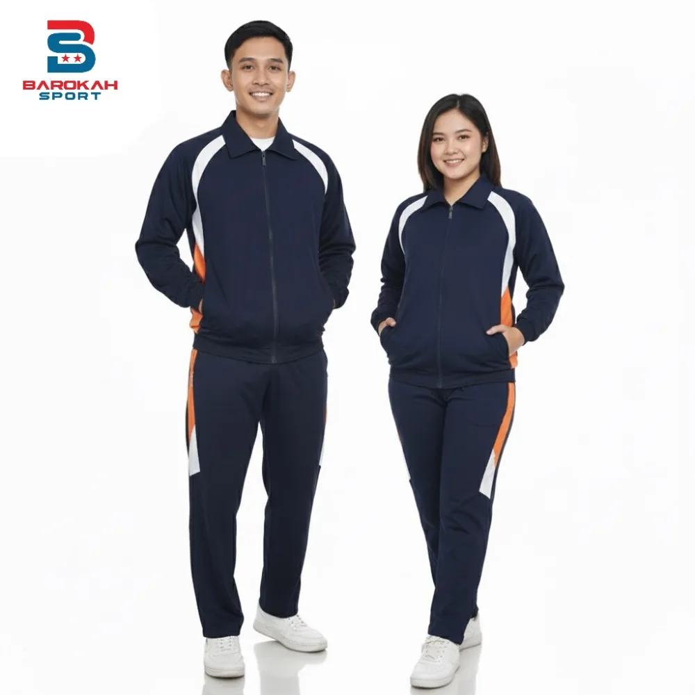 Setelan olahraga pria sport seragam olahraga setelan jaket celana olahraga jaket sport outdoor setelan trening setelan training setelan senam running gym fitness windbreaker windproof set pakaian olahraga