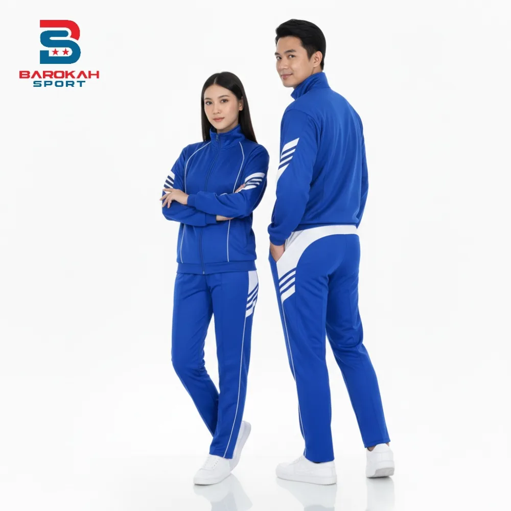 Setelan olahraga seragam olahraga setelan jaket celana olahraga jaket sport outdoor setelan trening setelan training setelan senam running gym fitness windbreaker windproof