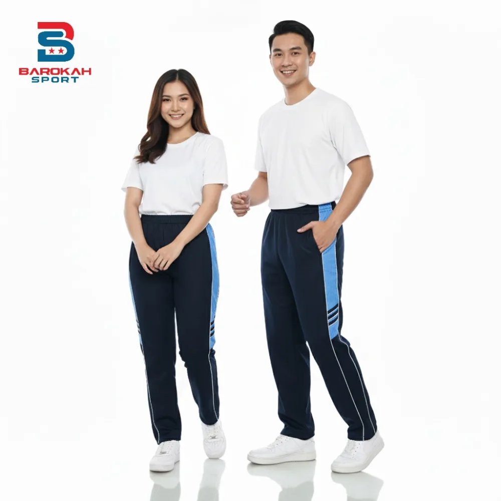 Celana Olahraga Panjang Trackpant Training Pria Wanita Gym Lari Running Sport