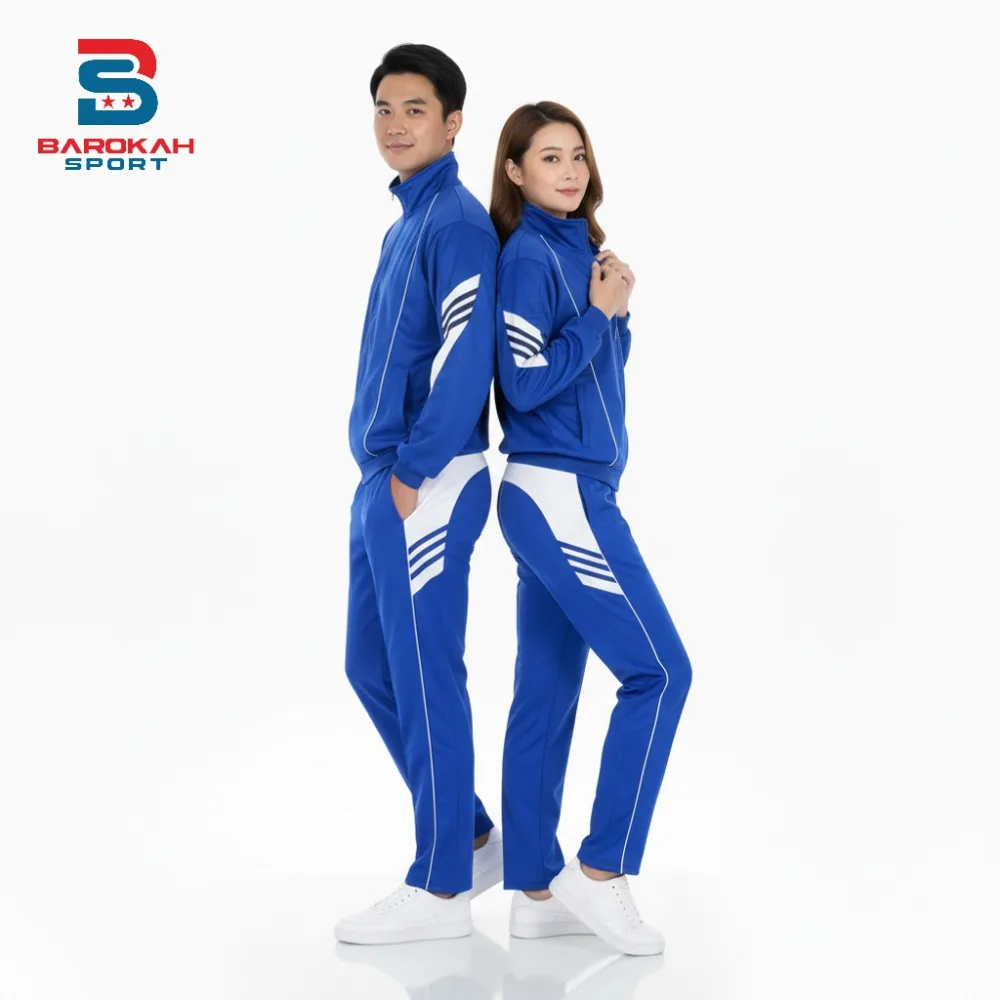 Setelan olahraga seragam olahraga setelan jaket celana olahraga jaket sport outdoor setelan trening setelan training setelan senam running gym fitness windbreaker windproof