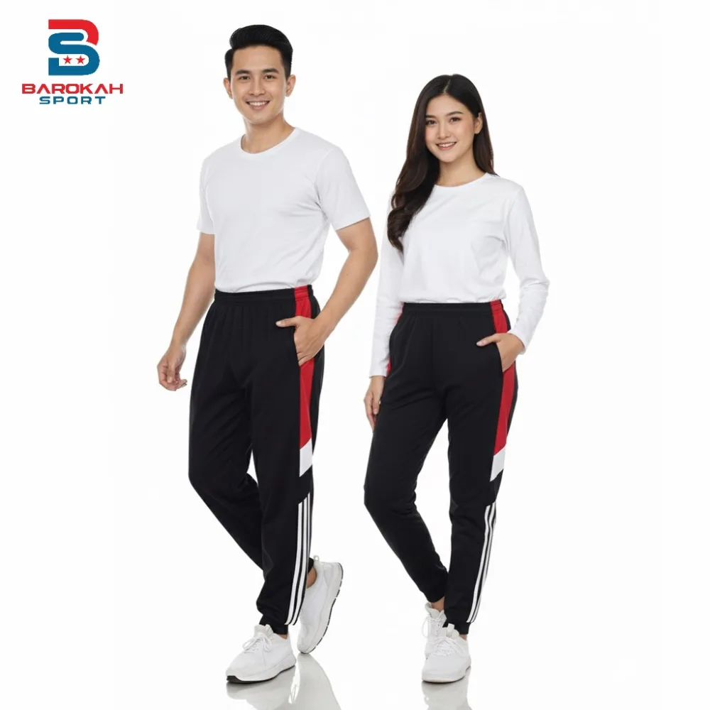 HM Barokah - Celana Olahraga Panjang Pria Wanita Celana Training Panjang Unisex celana trackpant jogger lari bersepeda senam jogging running gym cycling celana sport latihan fitnes