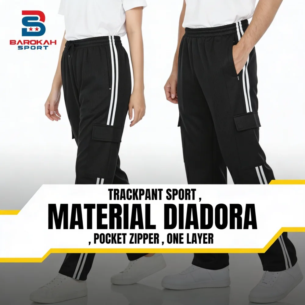 HM Barokah - Celana Olahraga Panjang Pria Wanita Celana sport pria wanita Celana Training Unisex Celana Running bawahan olahraga senam running gym bersepeda fitness celana sport outdoor trackpants