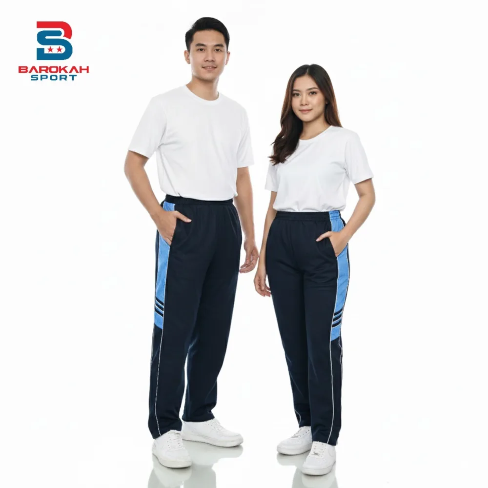 Celana Olahraga Panjang Trackpant Training Pria Wanita Gym Lari Running Sport