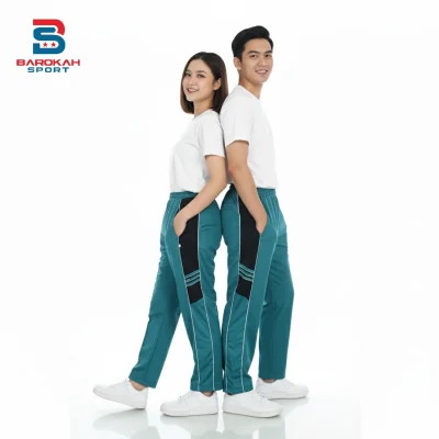 HM Barokah Celana Training Panjang Unisex Pria Wanita Trackpants Olahraga untuk Running, Gym & Fitness