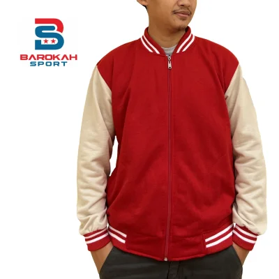 Jaket Varsity Baseball Pria Distro Dewasa Jaket Sweater Jaket Fleece