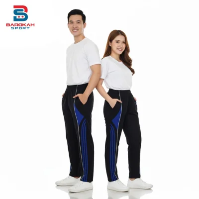 HM Barokah - Celana Olahraga Panjang Laki Laki Perempuan Celana Training Unisex Untuk Olahraga Senam Jogging Running Gym Cycling