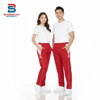 Celana sport celana trening celana olahraga panjang pria wanita unisex celana running bawahan olahraga senam running gym bersepeda fitness celana sport outdoor trackpants