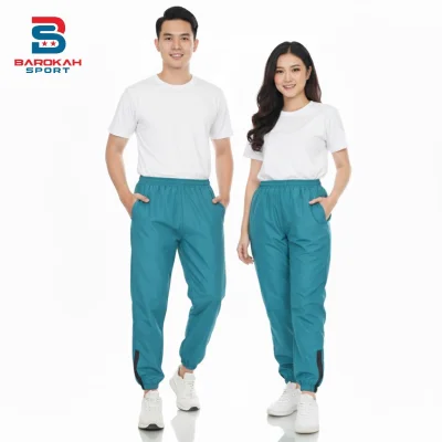 HM Barokah - Celana Olahraga Training Bahan Parasut Premium / Celana Gym Lari Pria Wanita