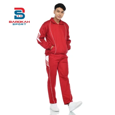 Setelan olahraga seragam olahraga tim setelan jaket celana olahraga jaket sport outdoor setelan trening setelan training setelan senam running gym fitness windbreaker windproof
