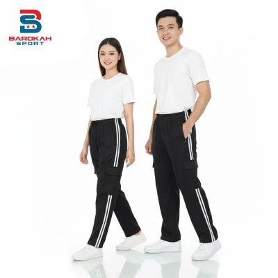 HM Barokah - Celana Olahraga Panjang Pria Wanita Celana sport pria wanita Celana Training Unisex Celana Running bawahan olahraga senam running gym bersepeda fitness celana sport outdoor trackpants