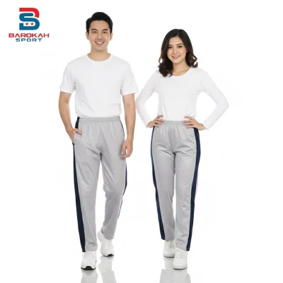 HM Barokah - Celana Training Panjang Olahraga Pria Wanita Gym Lari Running Jogger Pants Sport