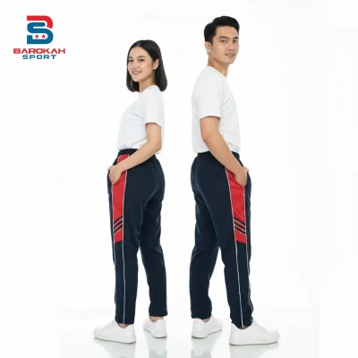 HM Barokah Celana Training Panjang Unisex Pria Wanita Trackpants Olahraga untuk Running, Gym & Fitness