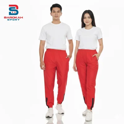 HM Barokah - Celana Olahraga Training Bahan Parasut Premium / Celana Gym Lari Pria Wanita
