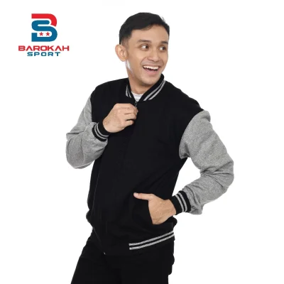 Jaket Varsity Baseball Pria Distro Dewasa Jaket Sweater Jaket Fleece