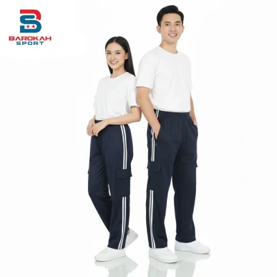 HM Barokah - Celana Olahraga Panjang Pria Wanita Celana sport pria wanita Celana Training Unisex Celana Running bawahan olahraga senam running gym bersepeda fitness celana sport outdoor trackpants