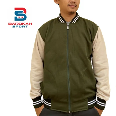 Jaket Varsity Baseball Pria Distro Dewasa Jaket Sweater Jaket Fleece