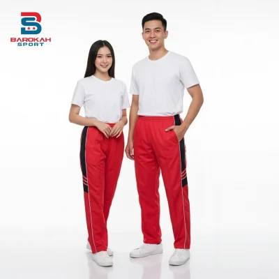 HM Barokah Celana Training Panjang Unisex Pria Wanita Trackpants Olahraga untuk Running, Gym & Fitness