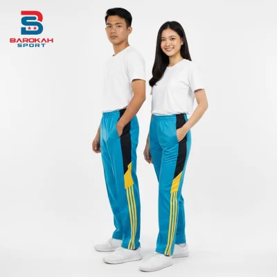 Celana olahraga panjang celana training trackpant sport joging