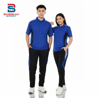 oneset kaos celana training olahraga stelan seragam baju olahraga set pakaian olahraga lengan pendek