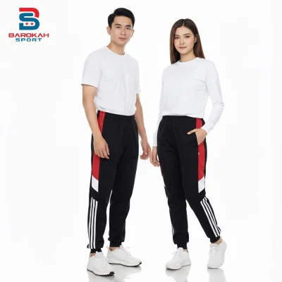 HM Barokah - Celana Olahraga Panjang Pria Wanita Celana Training Panjang Unisex celana trackpant jogger lari bersepeda senam jogging running gym cycling celana sport latihan fitnes