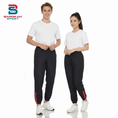 HM Barokah - Celana Olahraga Training Bahan Parasut Premium / Celana Gym Lari Pria Wanita