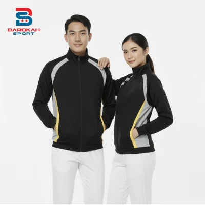 Jaket sport outdoor jaket tracktop jaket training jaket trening atasan olahraga pakaian olahraga jaket olahraga lari bersepeda senam running gym fitness windbreaker windproof