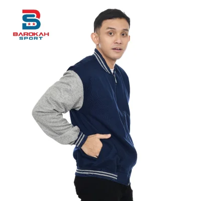 Jaket Varsity Baseball Pria Distro Dewasa Jaket Sweater Jaket Fleece