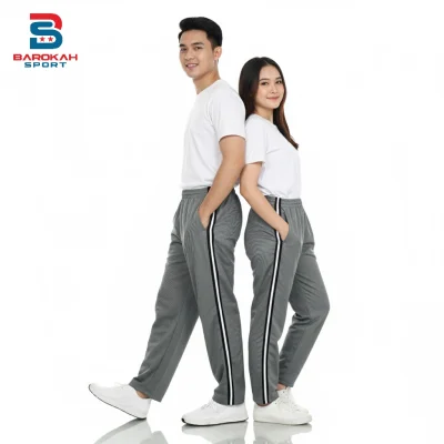 Celana Training Panjang Pria Wanita Unisex | Celana Olahraga Running Jogging Gym Fitness Senam Outdoor