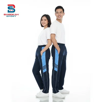 HM Barokah Celana Training Panjang Unisex Pria Wanita Trackpants Olahraga untuk Running, Gym & Fitness