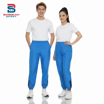 HM Barokah - Celana Olahraga Training Bahan Parasut Premium / Celana Gym Lari Pria Wanita