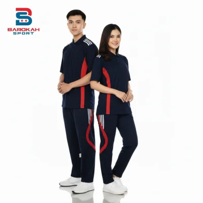 oneset kaos celana training olahraga stelan seragam baju olahraga set pakaian olahraga lengan pendek