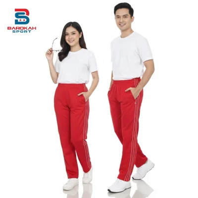 HM Barokah - Celana Training Panjang Pria Wanita Olahraga Gym Lari Jogging Sporty Premium