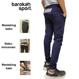 HM Barokah - Celana Sepeda Gowes Pria Wanita Celana Mtb Downhill Celana panjang sepeda Unisex Celana Gowes Cycling Pants Free ride