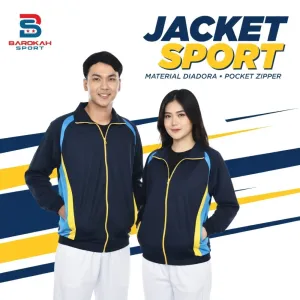 Jaket sport outdoor jaket tracktop jaket training jaket trening atasan olahraga pakaian olahraga jaket olahraga lari bersepeda senam running gym fitness windbreaker windproof