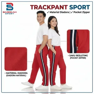 Celana Training Panjang Pria Wanita Unisex | Celana Olahraga Running Jogging Gym Fitness Senam Outdoor